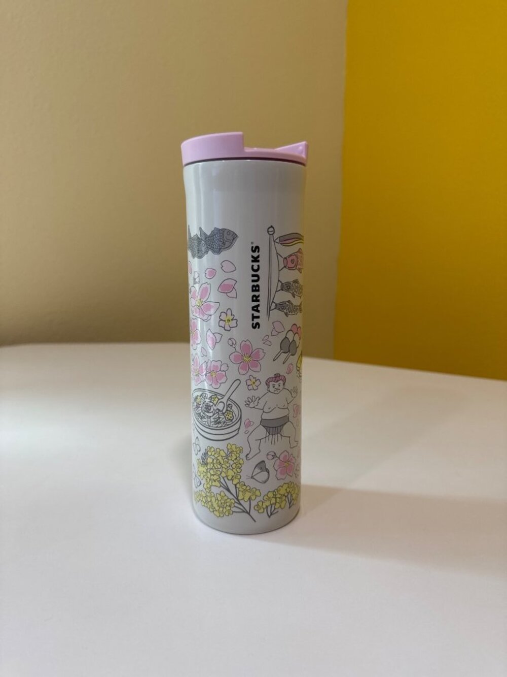 JP STARBUCKS Spring Been There Series Stainless Bottle 473ml Japan Limited